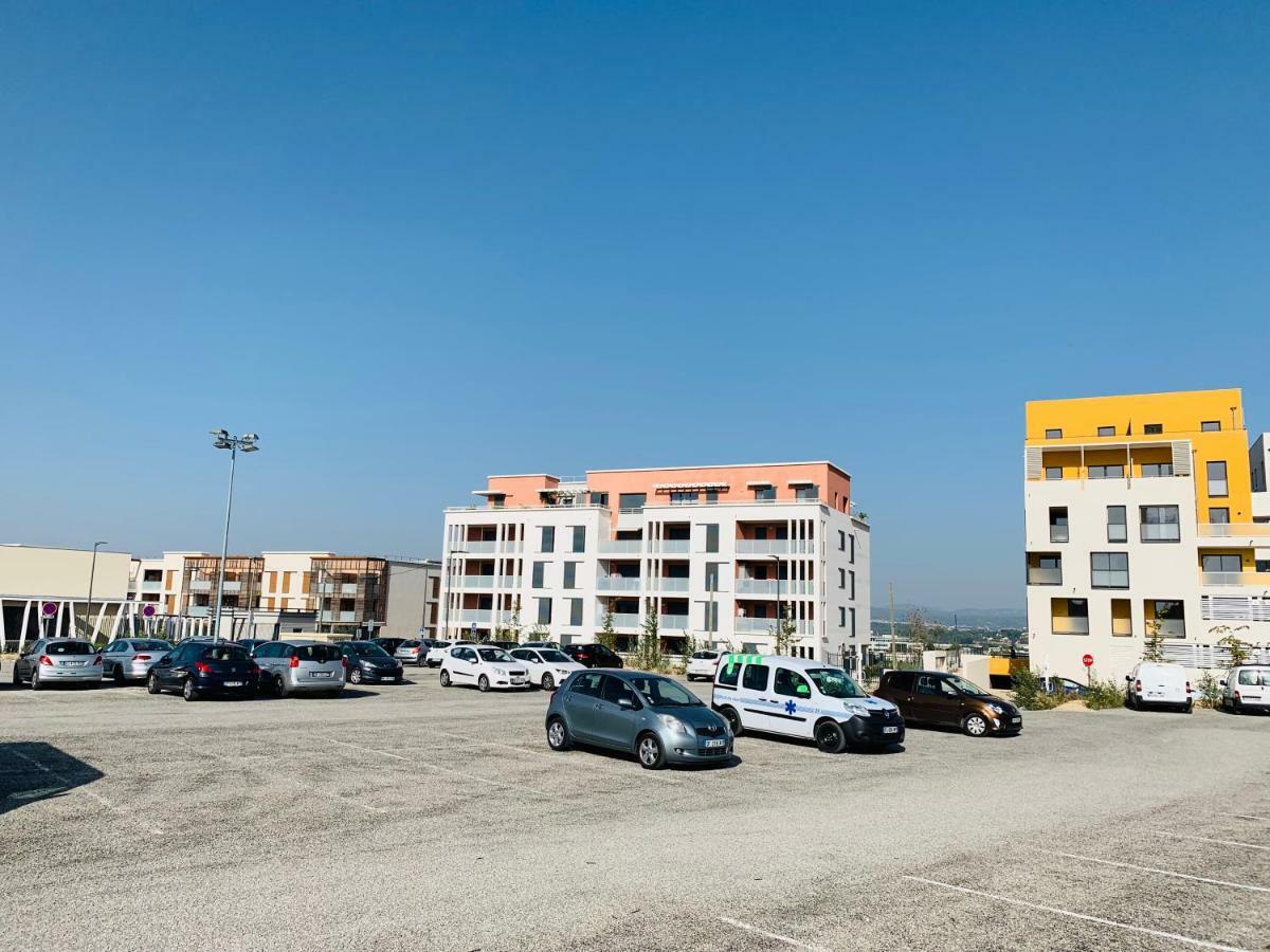 T2 Recent 45M2, Parking Inclus, Clim Appartement Aix-en-Provence Buitenkant foto